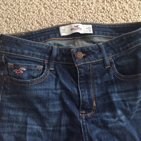 Navy blue skinny jeans - Picture 3 of 4