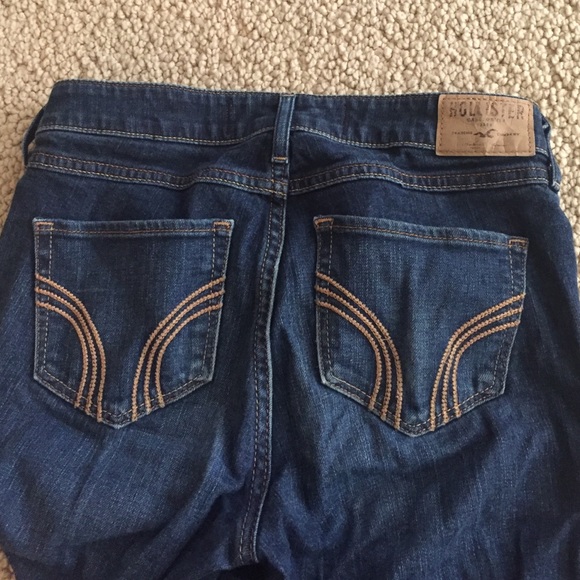 Navy blue skinny jeans - Picture 4 of 4