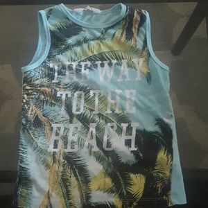 BOYS "The Way To The Beach" summer tank