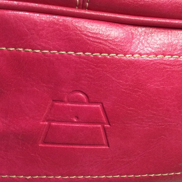 Raspberry Pink Oversized Purse Tote Shoulder Bag - Picture 3 of 4