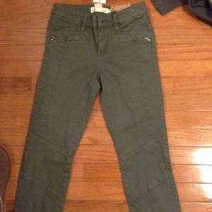 Olive green skinnies!