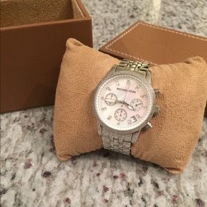 Michael Khors Womens Chronograph Ritz Watch