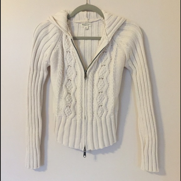 AEO // Beige Knit Sweater