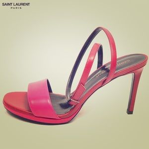 👠Saint Laurent Strappy Heels