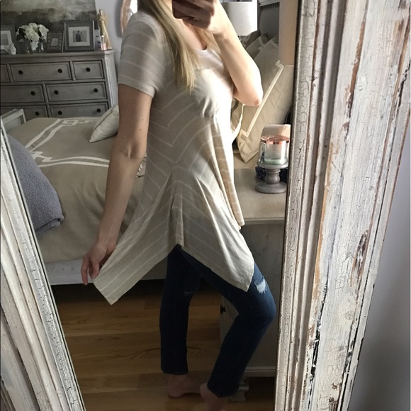 ‼️Clearance Handkerchief Stripe Top - Picture 3 of 6