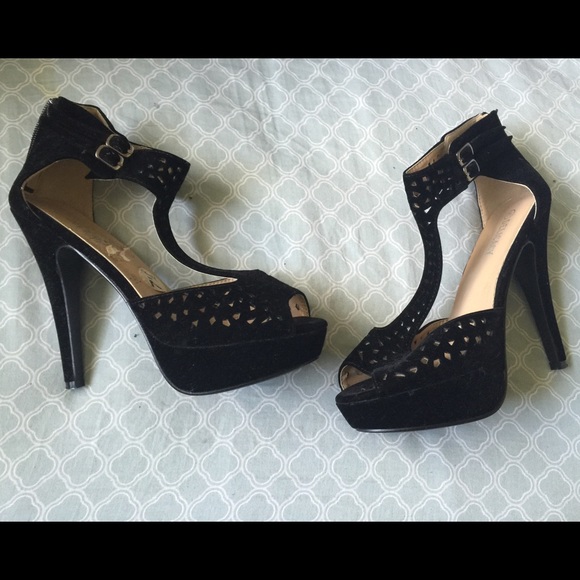 Black heels