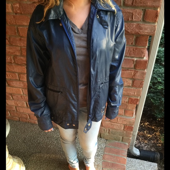 Maxter navy coat - Picture 1 of 4