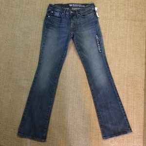 Gap dark blue boot cut jeans size 4P