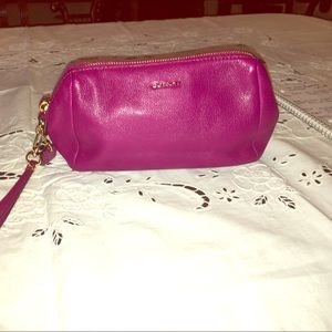 Coach Authentic Madison dark violet wristlets