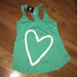 Brand new racer back tank top