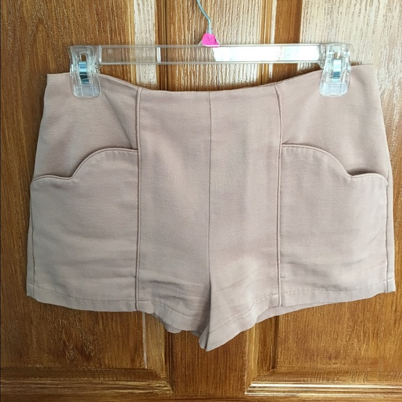 Topshop Blush Shorts