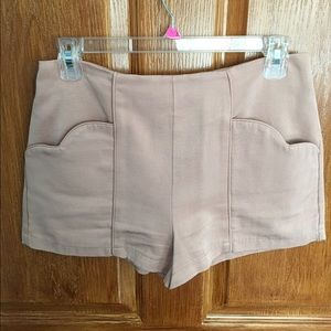 Topshop Blush Shorts