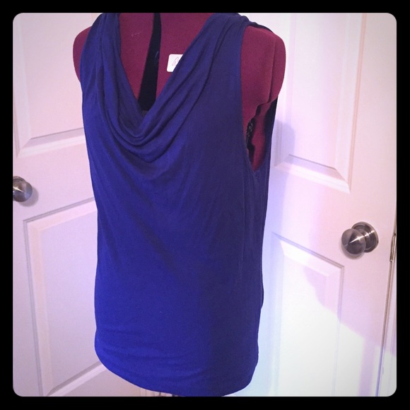 Dressy Royal Blue Blouse