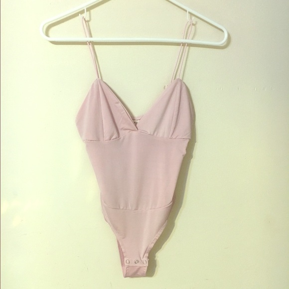 Dusty pink bodysuit