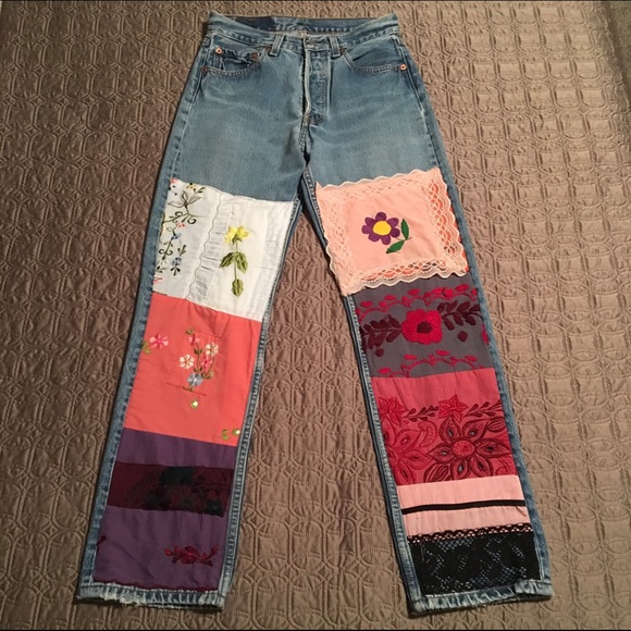 Levi's Denim - ❗️Last Chance❗️Vintage Patchwork Levi's 501s👖