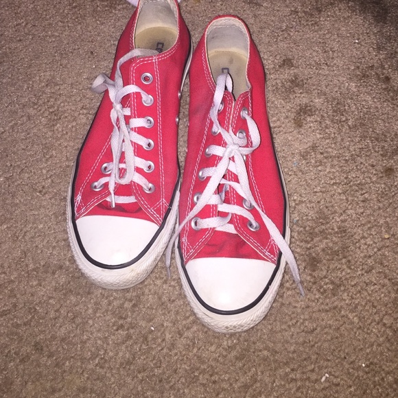 Red converse