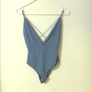 Crisscross bodysuit