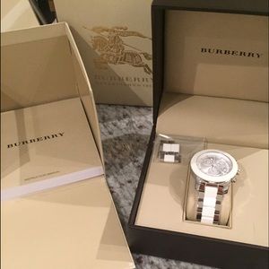 Burberry sport chronograph ladies watch