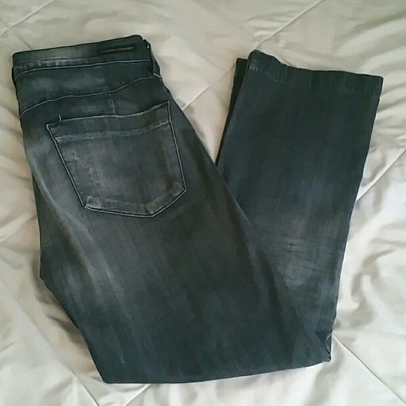 Citizens of Humanity Black Cropped Denim