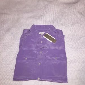 Jcrew blythe silk blouse