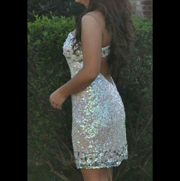 White Homecoming Dress