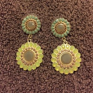 Flower earrings