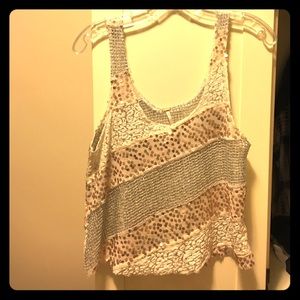 White Free People Top