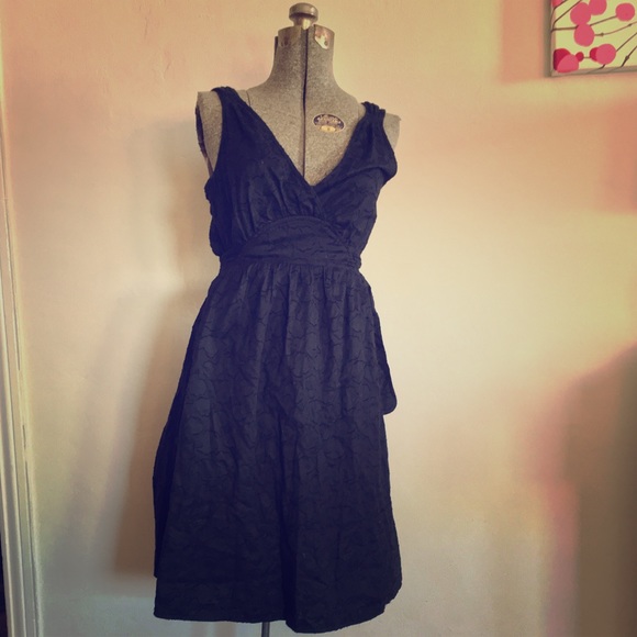 Marc by Marc Jacobs Black A Line Tea Dress