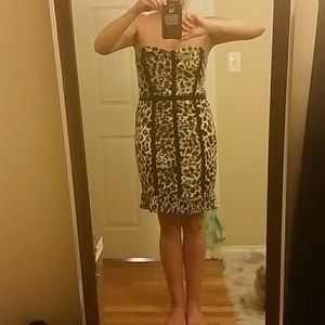 Betsey Johnson leopard print dress- never worn!