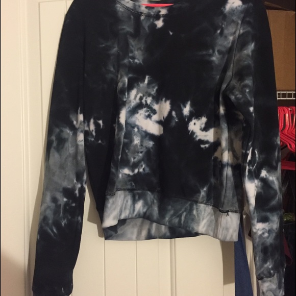 Black Tye-Dye long sleeve, worn once