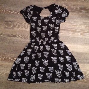 Black cheers rawr dress