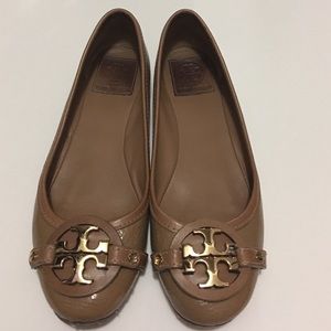 Nude Tory Burch Ballet Flats