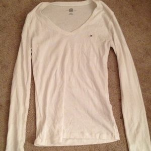 White Tommy Hilfiger shirt