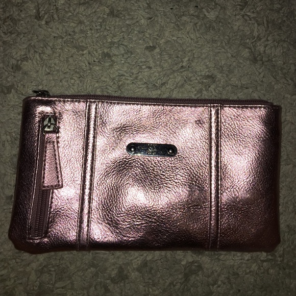 New York & Company metallic clutch