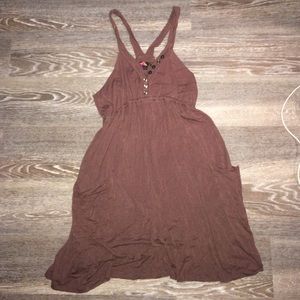 Brown dress