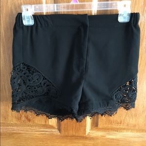 Forever21 Lace Detail Shorts