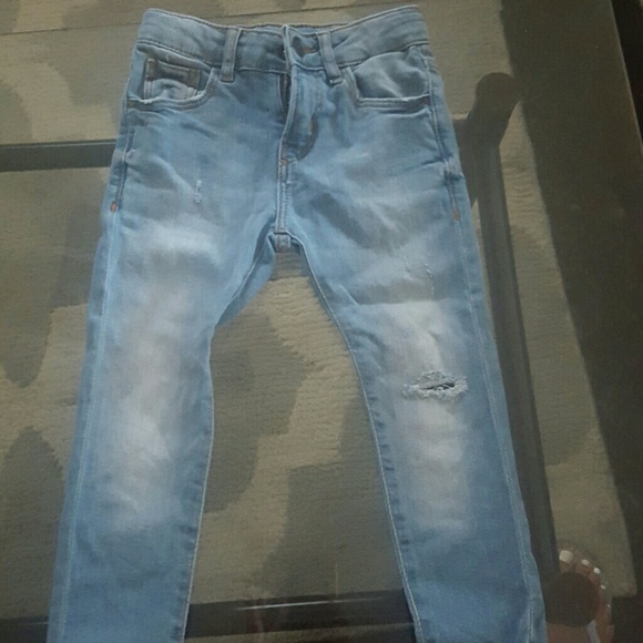 Super skinny light denim