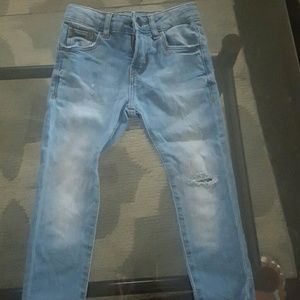 Super skinny light denim