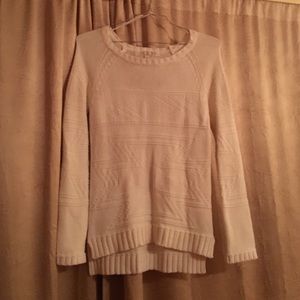 Cream colored sweater