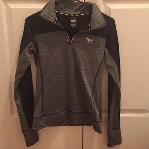 Victoria's Secret PINK reflective half zip