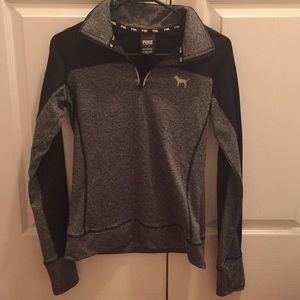 Victoria's Secret PINK reflective half zip