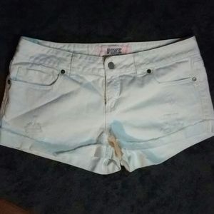 VS White Jeans Shorts