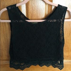 Mink Pink Crochet Top