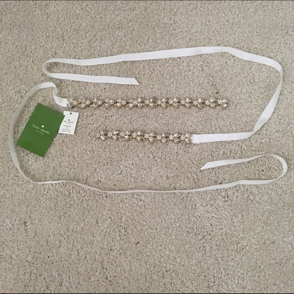 kate spade Accessories - Kate Spade Bridal Belt - never used but broken