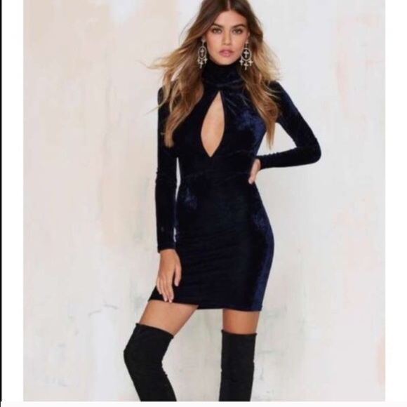 Nasty Gal Dresses & Skirts - Red velvet dress 🍷🍷