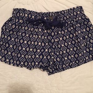 Forever 21 Navy Flowy Shorts