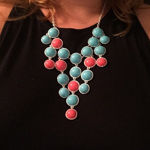 NWOT Charming Charlie colorful statement necklace