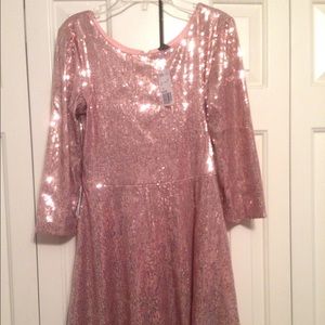Forever 21 Pink Sequin Dress