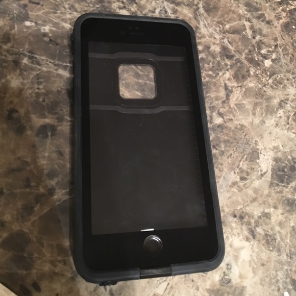 Black iPhone 6s Plus life proof fré