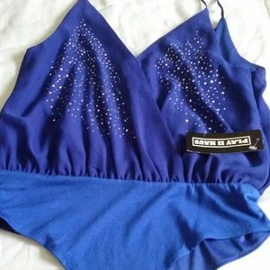 Beautiful blue tops